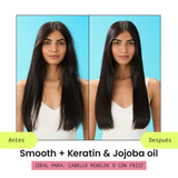 Heat protect + Keratin & Jojoba Oil Thermal Mistv
