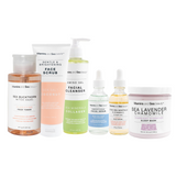 Vitamins and Sea Beauty Set Rutina Completa: Limpieza, Exfoliación e Hidratación